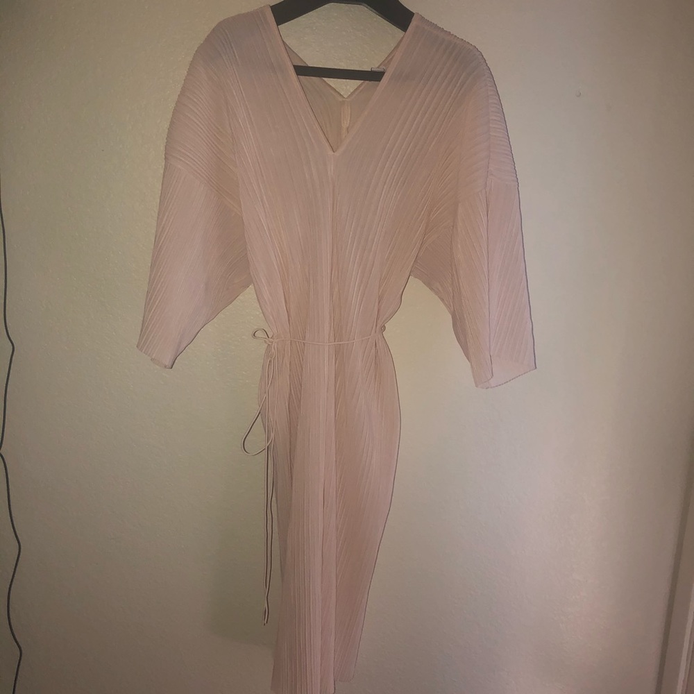 & other stories pleated dress